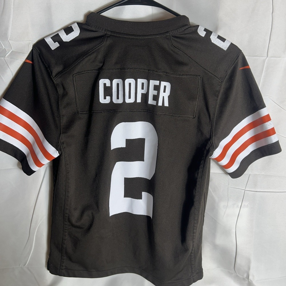Nike Cleveland Browns Football Jersey Amari Cooper #2 Youth Size Medium - Picture 2 of 4